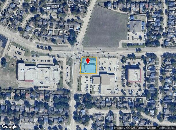  600 E Bethany Dr, Allen, TX Parcel Map