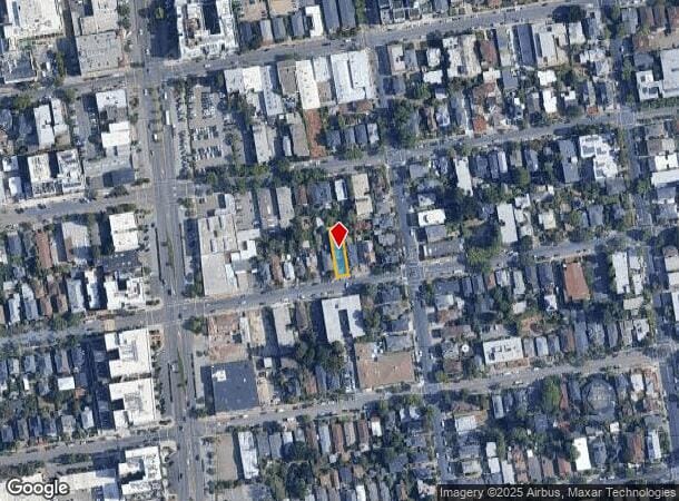 2131 Parker St, Berkeley, CA Parcel Map