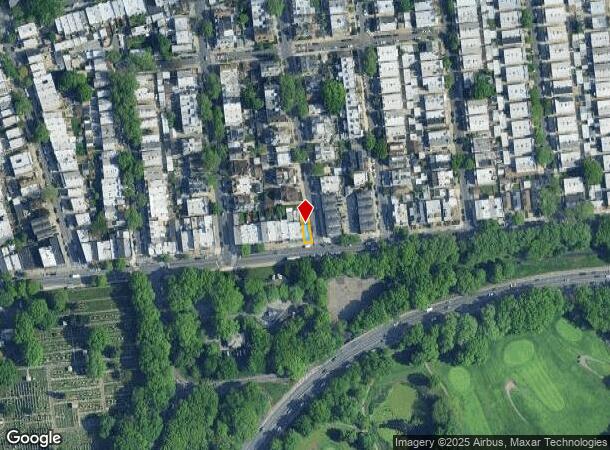  8021 Myrtle Ave, Glendale, NY Parcel Map