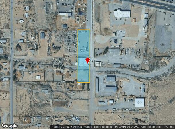  7931 Quejette Rd, Anthony, TX Parcel Map