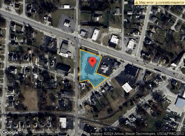  710 N Main St, Clyde, OH Parcel Map