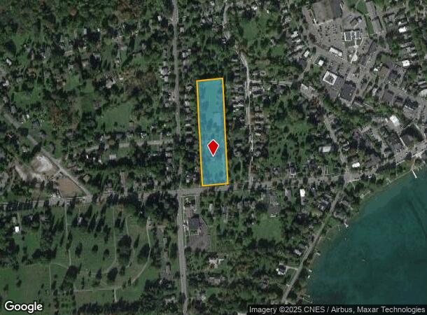  68 W Genesee St, Skaneateles, NY Parcel Map