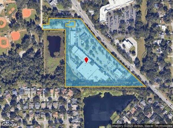 3422 Lithia Pinecrest Rd, Valrico, FL Parcel Map