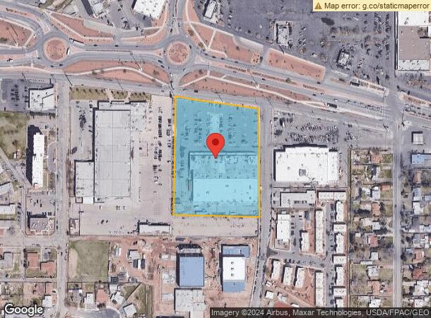  5400 Alameda Ave, El Paso, TX Parcel Map