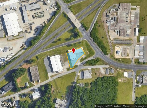 2100 Dunmore Ct, High Point, NC Parcel Map