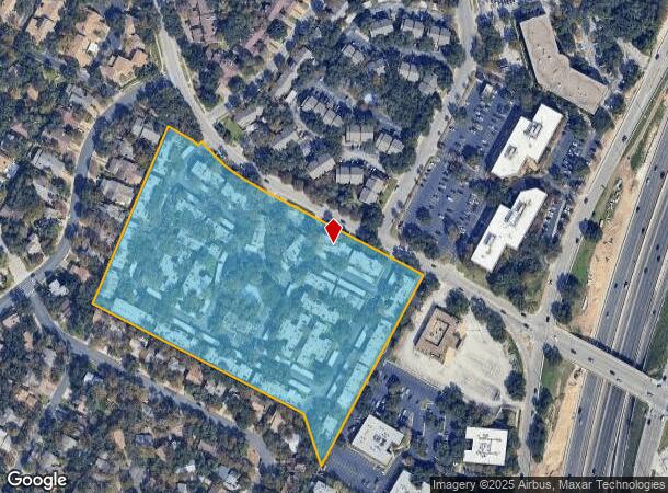 3605 Steck Ave, Austin, TX Parcel Map