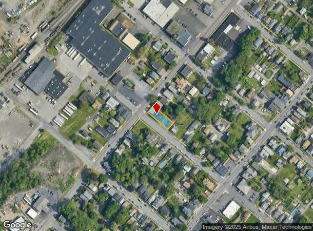  1729 Cedar Ave, Scranton, PA Parcel Map