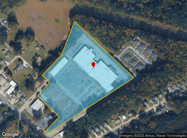 100 Winters St, West Point, VA Parcel Map