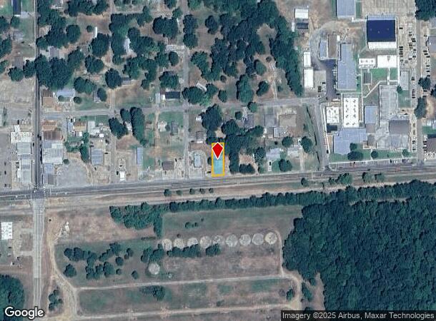 203 E Avenue A, Hooks, TX Parcel Map