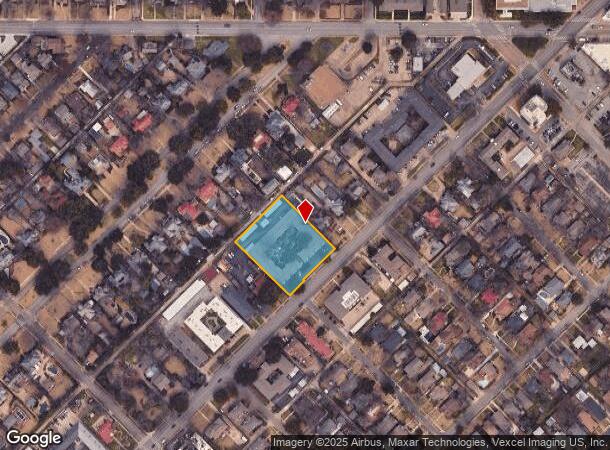 6011 Gaston Ave, Dallas, TX Parcel Map