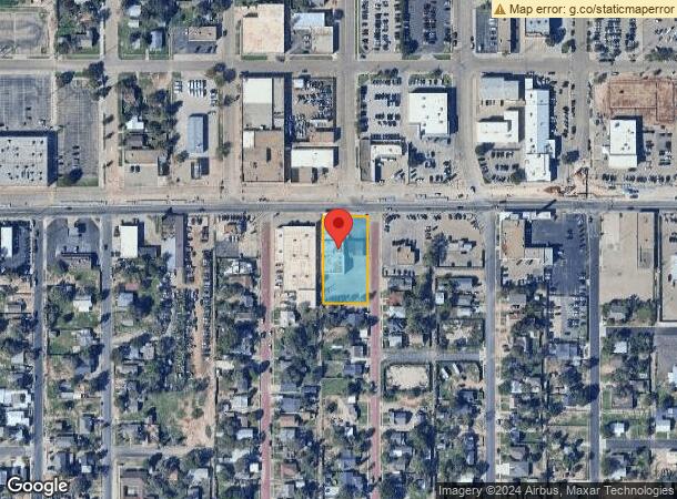  1401 19Th St, Lubbock, TX Parcel Map