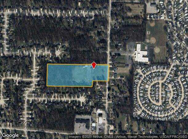 7107 Fitch Rd, Olmsted Twp, OH Parcel Map