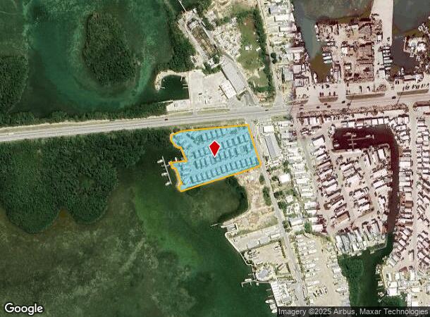 101 11Th St, Key Colony Beach, FL Parcel Map