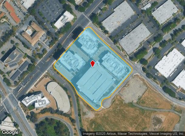 1849 Bering Dr, San Jose, CA Parcel Map