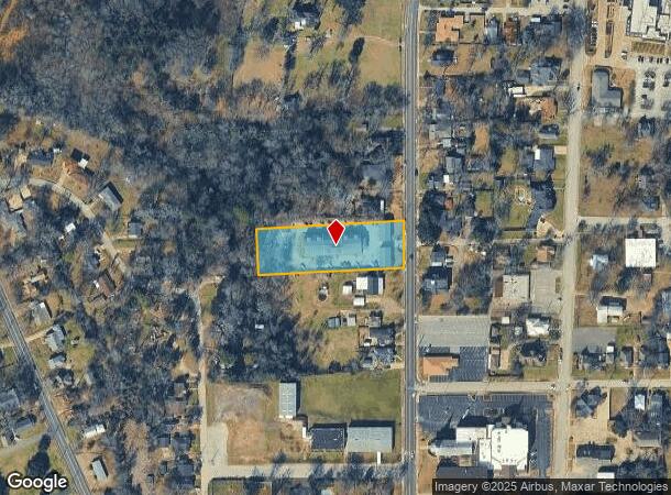 601 N Marshall St, Henderson, TX Parcel Map