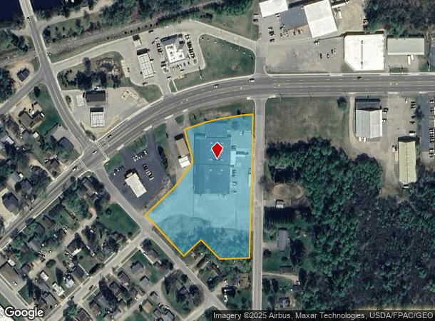  1415 Iverson St, Rhinelander, WI Parcel Map