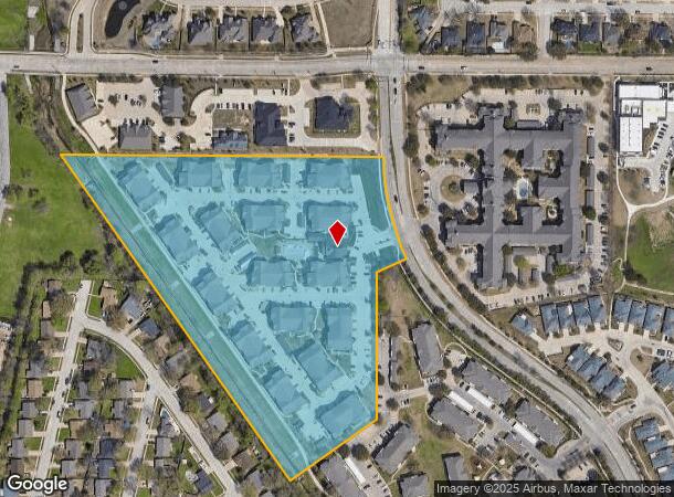 400 Bourland Rd, Keller, TX Parcel Map