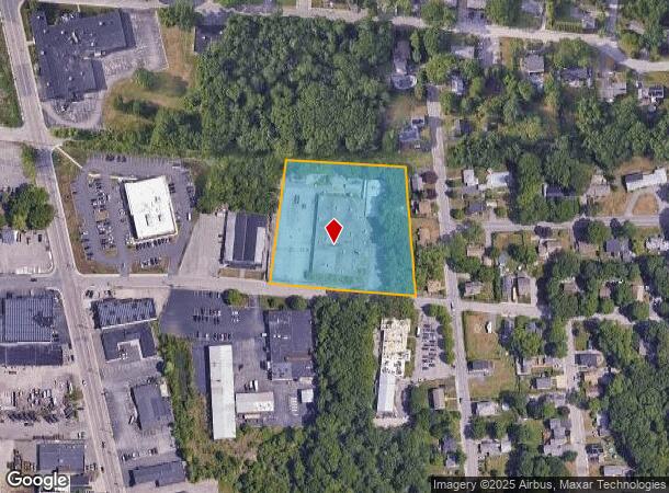 200 East St, Attleboro, MA Parcel Map