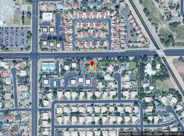  2855 E Brown Rd, Mesa, AZ Parcel Map