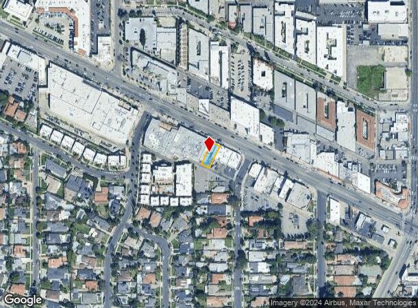  18616 Ventura Blvd, Tarzana, CA Parcel Map