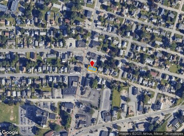  1672 Cranston St, Cranston, RI Parcel Map