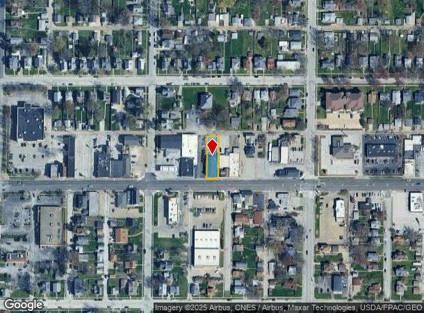 1536 W Locust St, Davenport, IA Parcel Map