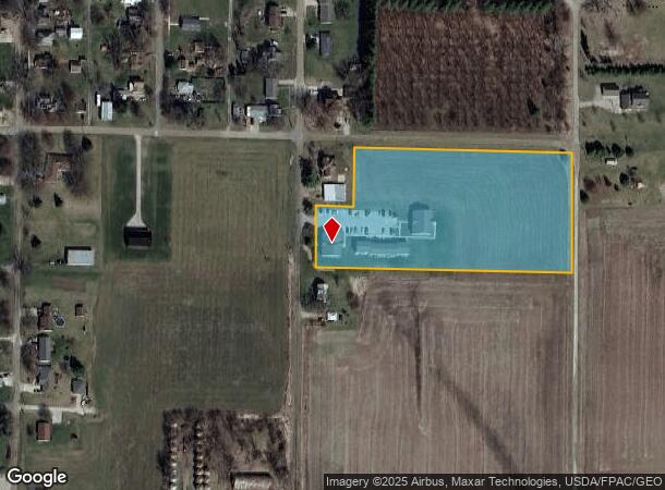 405 S Maple St, Winfield, IA Parcel Map