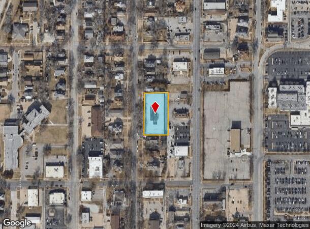  1030 N Market St, Wichita, KS Parcel Map