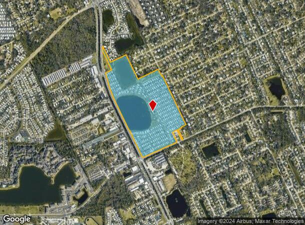  100 Apple Rd, South Daytona, FL Parcel Map