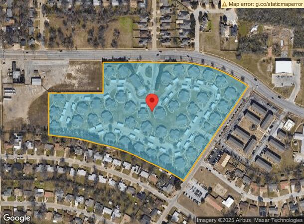  4700 E Berry St, Fort Worth, TX Parcel Map