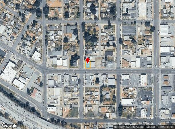 200 E Sixth St, Beaumont, CA Parcel Map