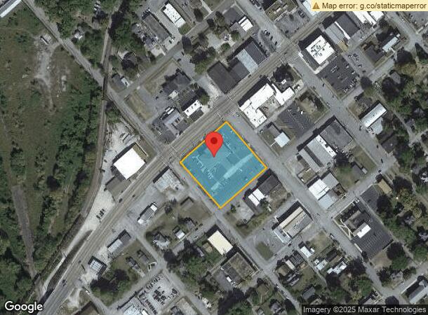  200 N Roane St, Harriman, TN Parcel Map