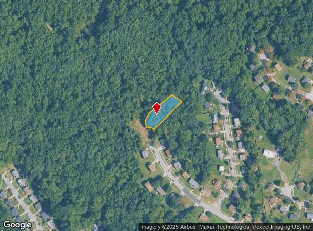 2600 John A Thompson Rd, Temple Hills, MD Parcel Map