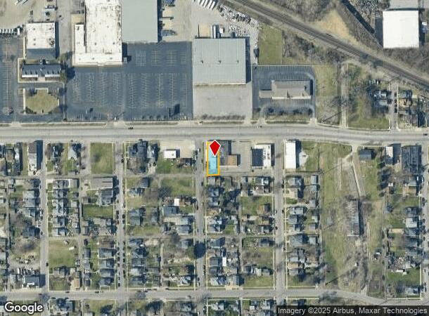  1622 W Western Ave, South Bend, IN Parcel Map