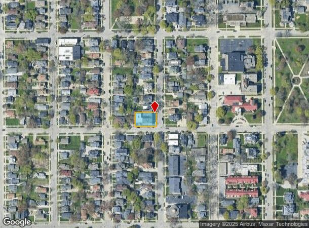 1042 College Ave, Racine, WI Parcel Map