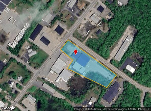 589 Elm St, Biddeford, ME Parcel Map