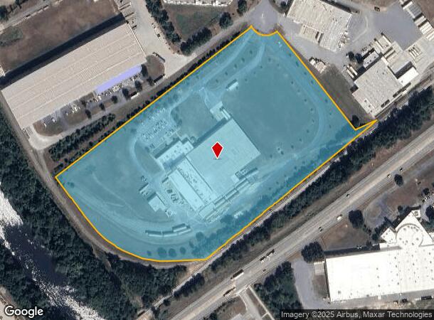 100 Ampacet Dr, Cartersville, GA Parcel Map