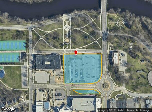  130 Park Ln, South Bend, IN Parcel Map