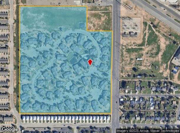 1001 N Indiana Ave, Lubbock, TX Parcel Map