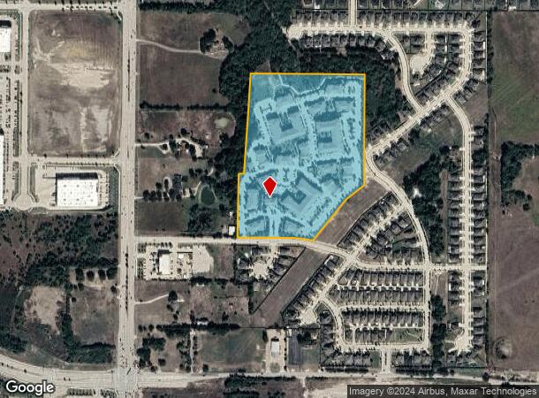  9440 Stratton Dr, Frisco, TX Parcel Map