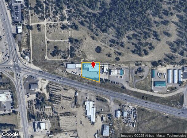 7517 E State Highway 86, Franktown, CO Parcel Map