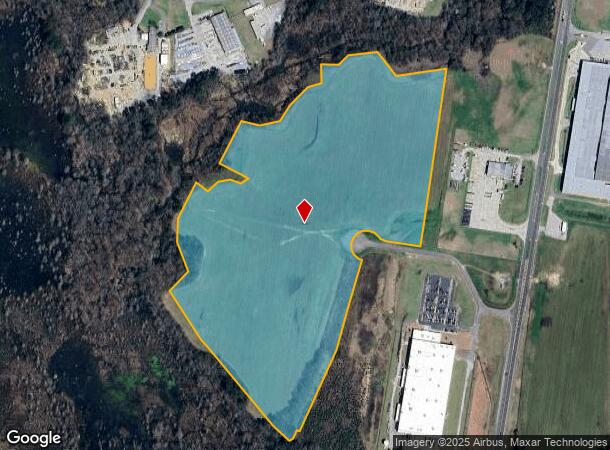 Boone Blvd, AL Parcel Map