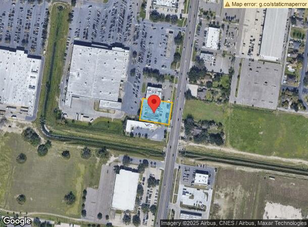  1410 S Jackson Rd, Mcallen, TX Parcel Map