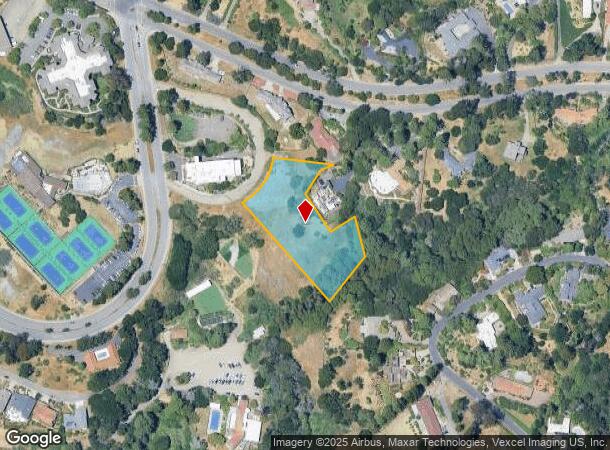 Skyline Blvd, Oakland, CA Parcel Map
