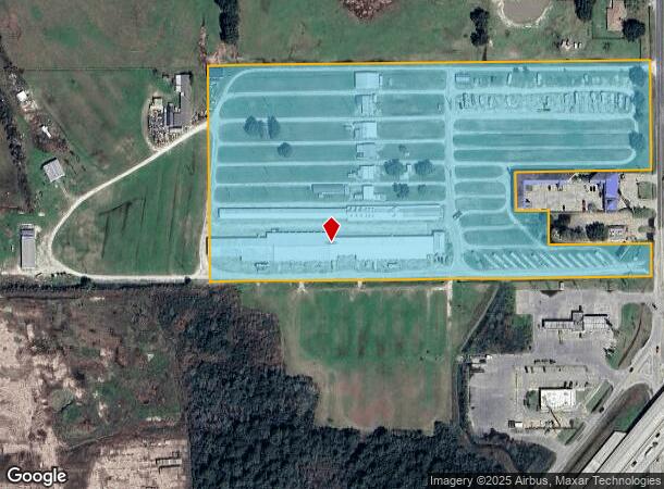 14902 Fm 1663 Rd, Winnie, TX Parcel Map