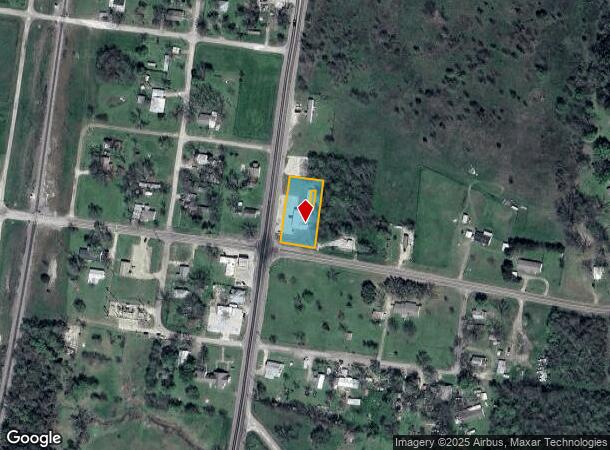  105 N Austin Ave, Richland, TX Parcel Map