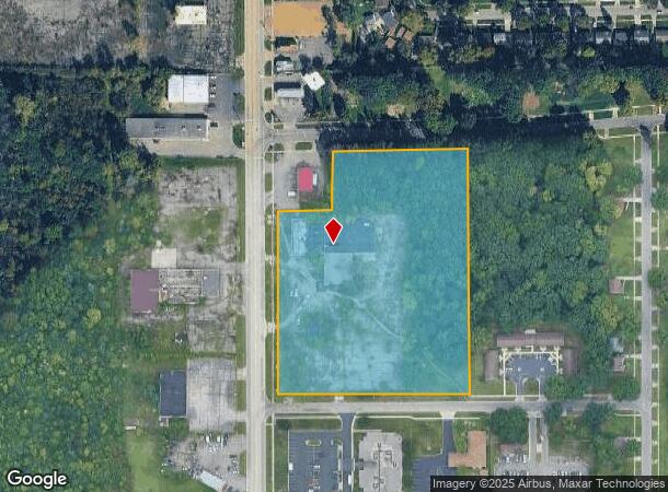  5928 Clio Rd, Flint, MI Parcel Map