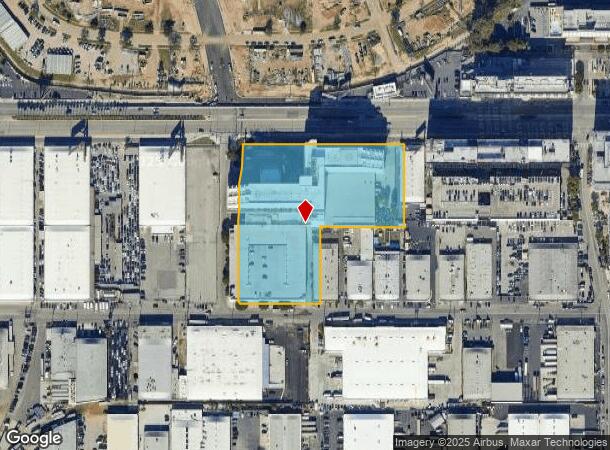  5400 W Century Blvd, Los Angeles, CA Parcel Map