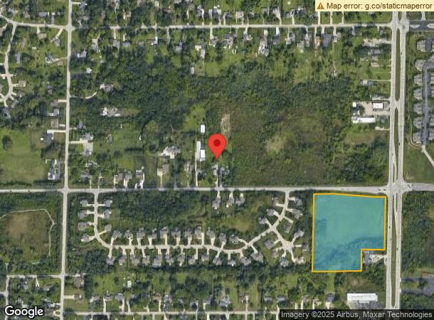  2707 W Puetz Rd, Franklin, WI Parcel Map