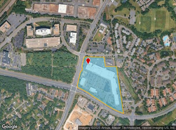 6923 Beulah St, Alexandria, VA Parcel Map